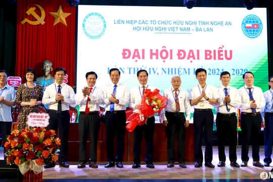 Hiệu trưởng Trường Đại học Vinh được bầu làm Chủ tịch Hội hữu nghị Việt Nam - Ba Lan tỉnh Nghệ An