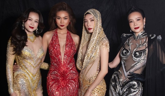 Thanh Hằng hội ngộ dàn diễn viên 'Những cô gái chân dài'