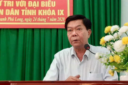 Kỷ luật Cảnh cáo nguyên Chủ tịch UBND tỉnh Long An