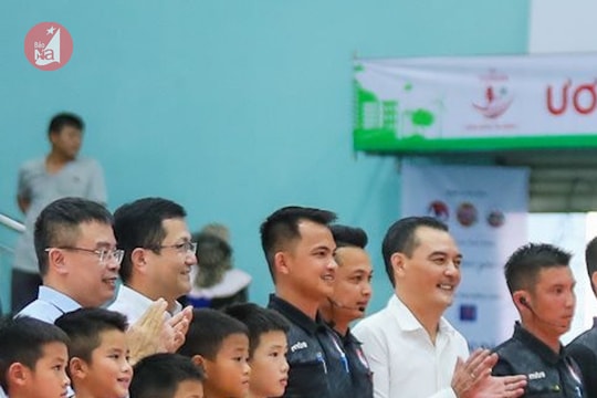 U9 Sông Lam Nghệ An thua U9 Hải Dương trong trận chung kết