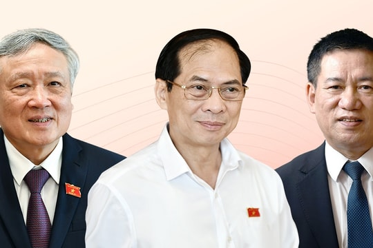 Các ông Nguyễn Hòa Bình, Hồ Đức Phớc, Bùi Thanh Sơn làm Phó Thủ tướng