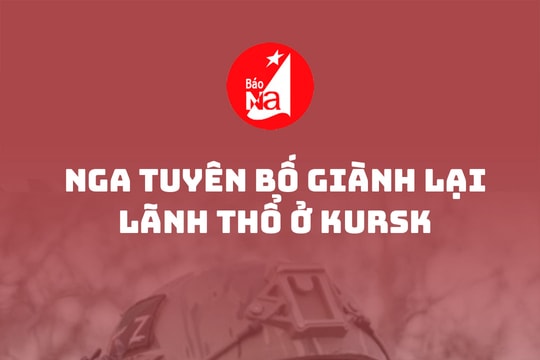Nga tuyên bố giành lại lãnh thổ ở Kursk