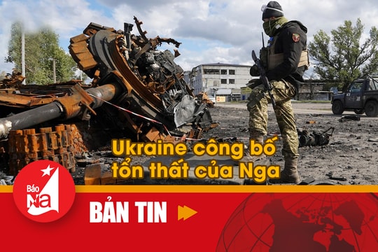 Ukraine công bố tổn thất của Nga
