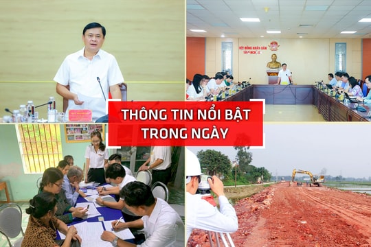 Nghệ An: Thông tin nổi bật ngày 27/8