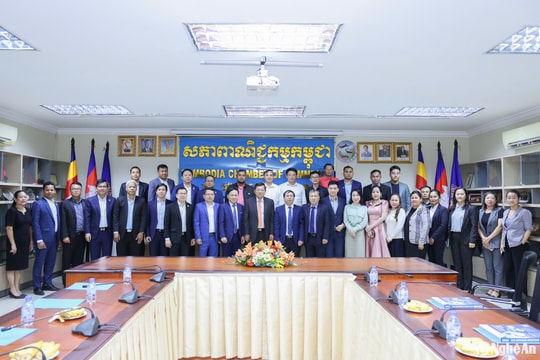 Nghệ An thúc đẩy thương mại, kết nối giao thương tại Campuchia