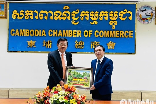 Nghệ An kết nối giao thương, tìm hiểu cơ hội đầu tư tại Campuchia