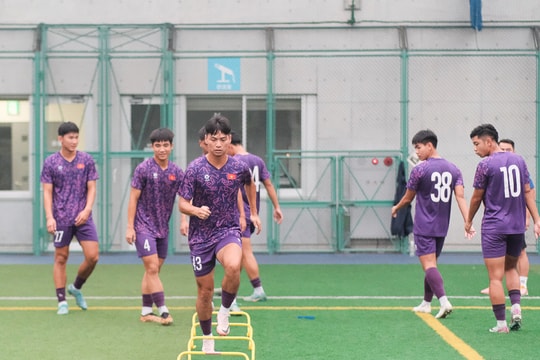 Đội tuyển U20 Việt Nam hủy trận đấu vì bão tại Nhật Bản