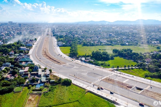 Toàn cảnh Đại lộ Vinh - Cửa Lò - tuyến giao thông hiện đại nhất Nghệ An