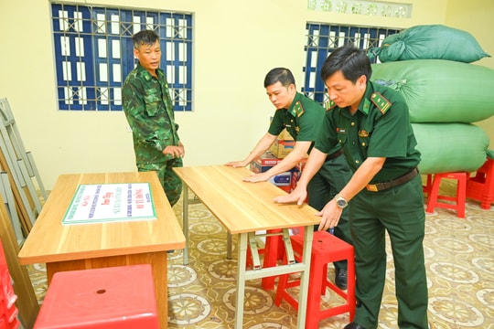 Bộ đội Biên phòng xây ký túc xá cho học sinh vùng biên