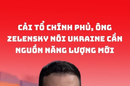 Cải tổ chính phủ, ông Zelensky nói Ukraine cần nguồn năng lượng mới