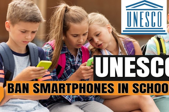 UNESCO kêu gọi cấm điện thoại di động trong trường học trên toàn cầu