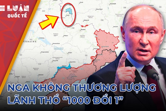 Nga-Ukraine: Cuộc thương lượng lãnh thổ '1.000 đổi 1'?