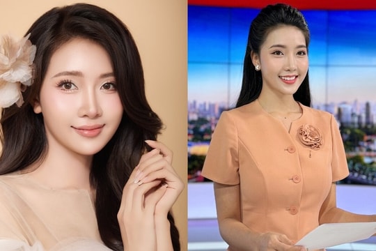 Vẻ đẹp ngọt ngào của BTV dự báo thời tiết Ngọc Khánh