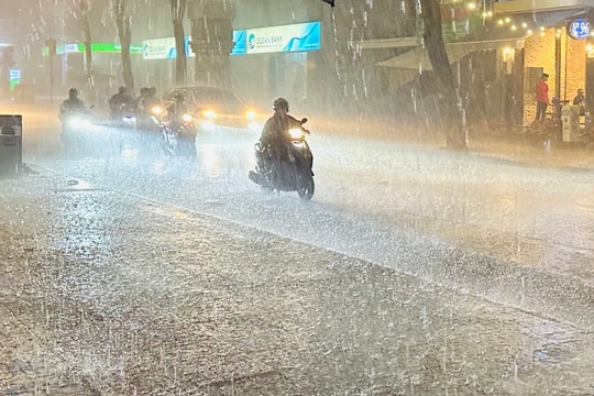 Cảnh báo có mưa lớn ở Nghệ An