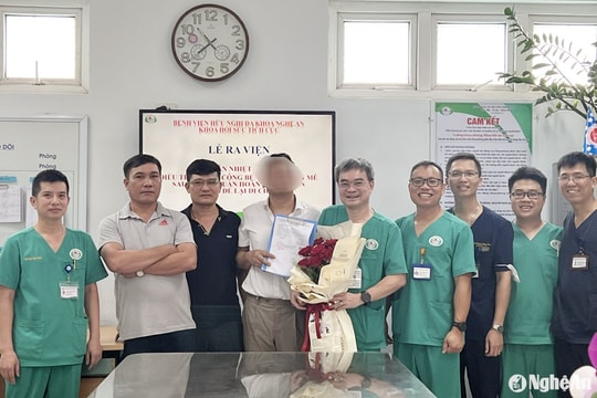 Bệnh viện Hữu nghị Đa khoa Nghệ An lập kỳ tích cứu sống bệnh nhân ngừng tuần hoàn ngoại viện