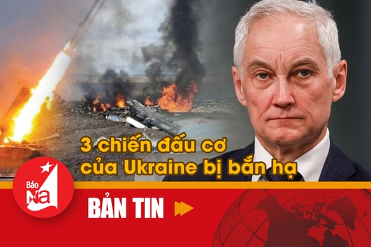 Bản tin quốc tế: 3 chiến đấu cơ của Ukraine bị bắn hạ