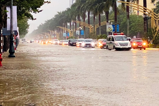 Cảnh báo mưa lớn ở Nghệ An từ ngày 19-22/9