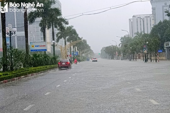 Thời tiết Nghệ An ngày 19/9: Mưa vừa, mưa to, có nơi mưa rất to
