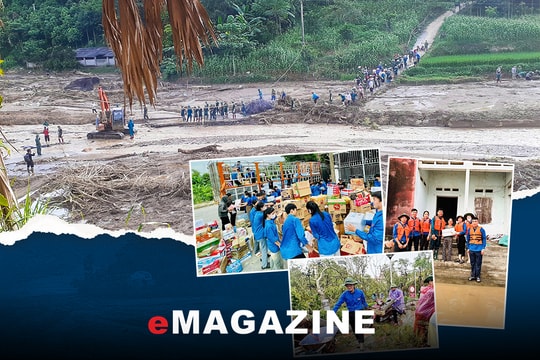 Tuổi trẻ Nghệ An và hành trình hỗ trợ người dân sau bão lũ