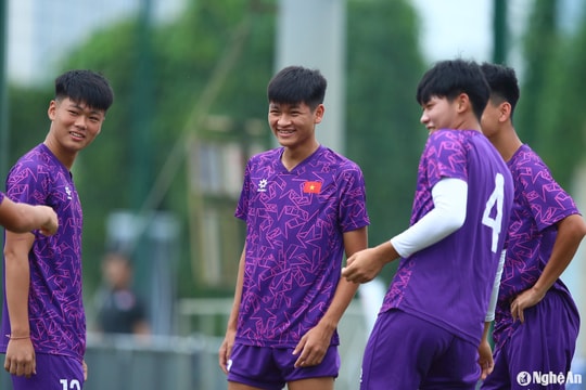 Tiền đạo U17 Việt Nam đặt mục tiêu ghi bàn tất cả các trận đấu tại Vòng loại U17 châu Á