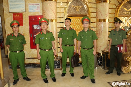 52 quán karaoke, bar, pub ở Nghệ An đảm bảo phòng cháy chữa cháy