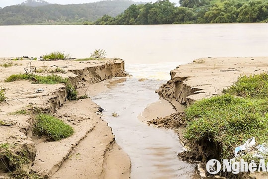 Thanh Chương di dời dân vì lũ quét