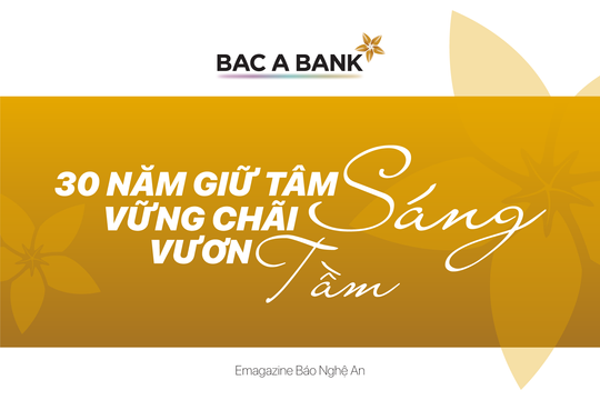 Ngân hàng TMCP Bắc Á: 30 năm giữ vững tâm sáng, vững chãi vươn tầm
