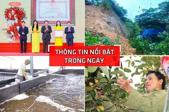 Nghệ An: Thông tin nổi bật ngày 22/9