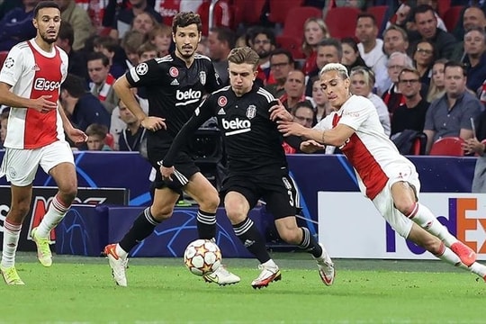 Nhận định, dự đoán Ajax vs Besiktas: Bất phân thắng bại