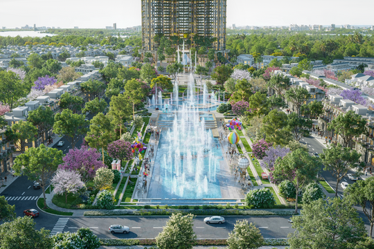 Nhà sáng lập Ecopark ra mắt nhà phố quảng trường đầu tiên tại Nghệ An