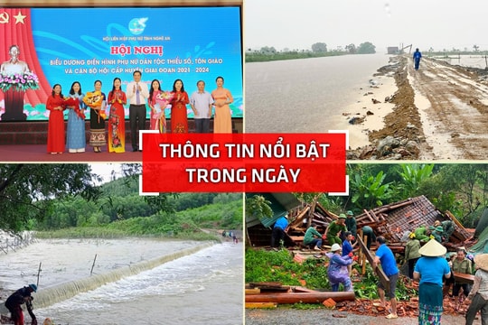Nghệ An: Thông tin nổi bật ngày 23/9
