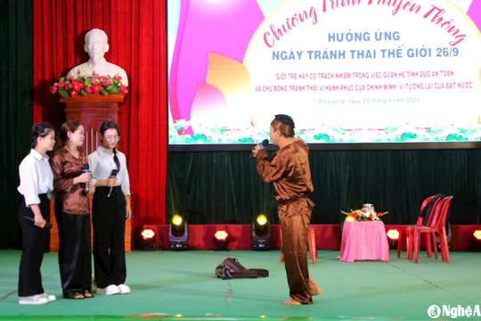 Nghệ An tổ chức chương trình truyền thông hưởng ứng Ngày Tránh thai thế giới