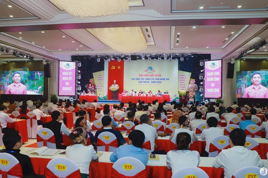 Trọng thể Đại hội đại biểu các dân tộc thiểu số tỉnh Nghệ An lần thứ IV - năm 2024