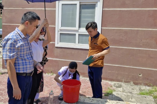 Làm rõ nguyên nhân khiến 59 người trong 1 chung cư ở TP Vinh bị tiêu chảy