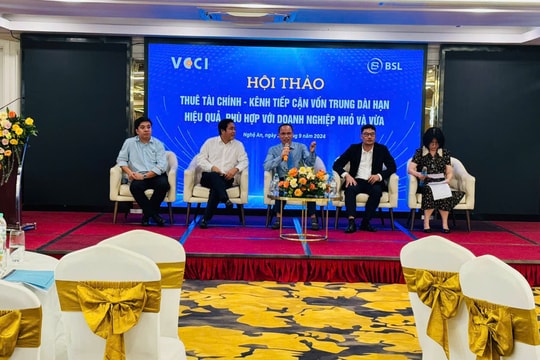 Tìm giải pháp thuê tài chính, tiếp cận vốn cho doanh nghiệp nhỏ và vừa