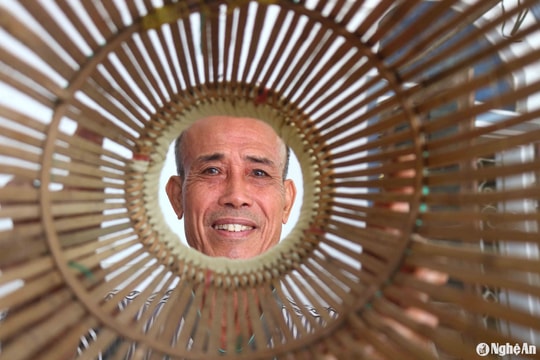 Nghề đan nơm bắt cá ở Thanh Chương