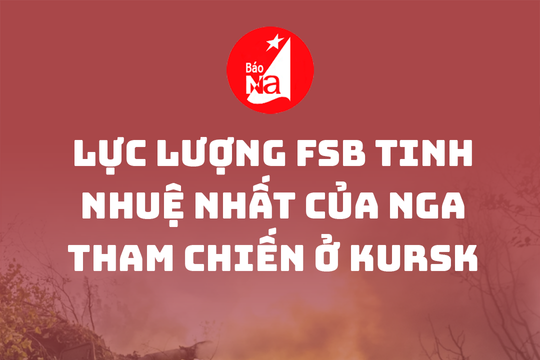 Lực lượng FSB tinh nhuệ nhất của Nga tham chiến ở Kursk