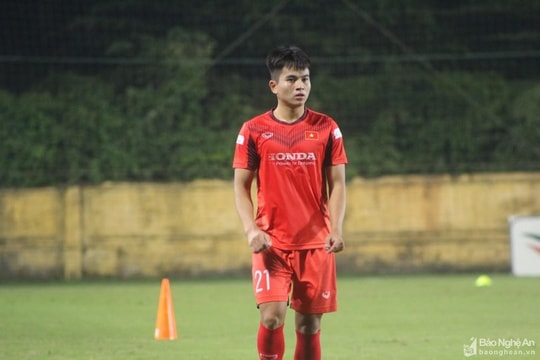Cựu trung vệ Sông Lam Nghệ An Thái Bá Sang tái xuất ở đội bóng hạng Ba