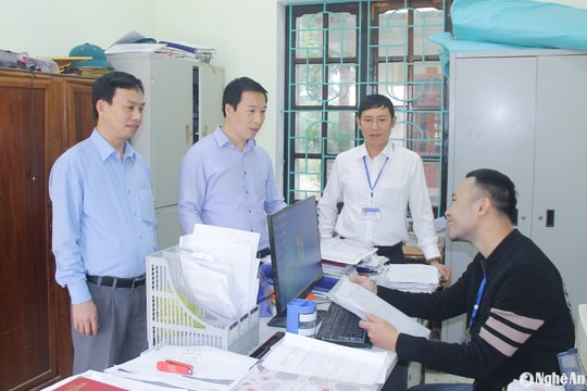 Nghệ An: Bước chuyển về ý thức trách nhiệm trong công việc ở cơ sở