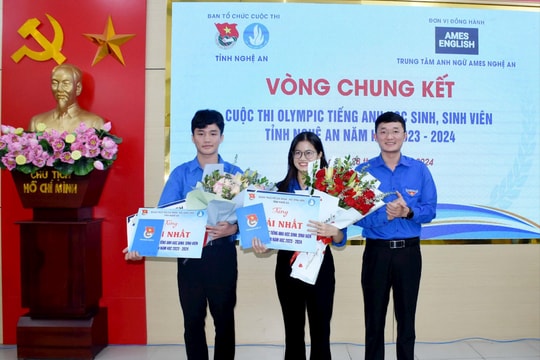 Chung kết Cuộc thi Olympic tiếng Anh học sinh, sinh viên tỉnh Nghệ An