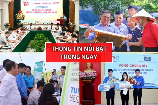 Nghệ An: Thông tin nổi bật ngày 28/9