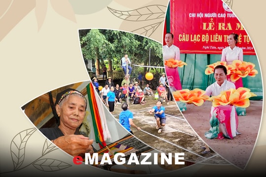 Phát huy vai trò tuổi cao, gương sáng