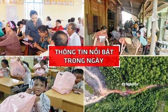 Nghệ An: Thông tin nổi bật ngày 1/10