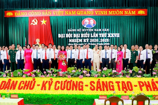 Nghệ An thực hiện bố trí 100% bí thư cấp ủy cấp huyện không là người địa phương nhiệm kỳ 2025 - 2030