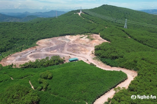 Vì sao chưa thể xử lý 2 mỏ đất vi phạm ở Diễn Châu ?