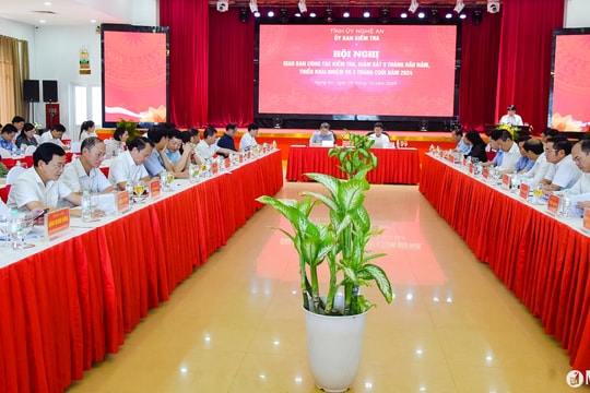 Ngành Kiểm tra Đảng Nghệ An tiếp tục đẩy mạnh kiểm tra tổ chức Đảng, đảng viên khi có dấu hiệu vi phạm