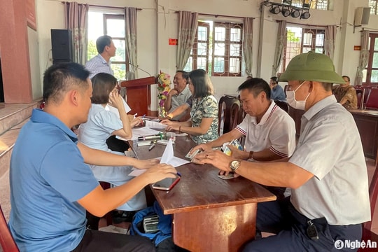 Bắt đầu chi trả tiền bồi thường GPMB Quốc lộ 1A tại huyện Quỳnh Lưu