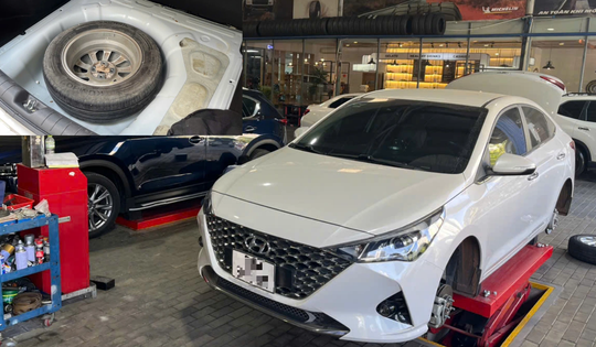 Lốp dự phòng trên ô tô ít khi dùng đến, cần bảo quản như thế nào?