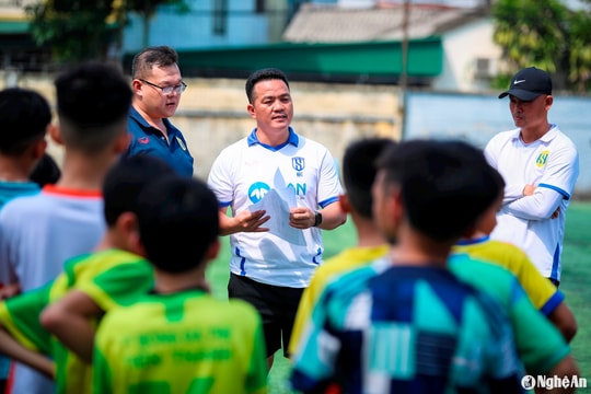 Sông Lam Nghệ An tuyển 15 vận động viên bổ sung cho lớp U11