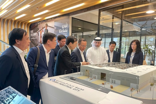 Lãnh đạo ngành Công Thương Nghệ An làm việc tại các Tiểu vương quốc Ả rập thống nhất và Ả rập Xê út